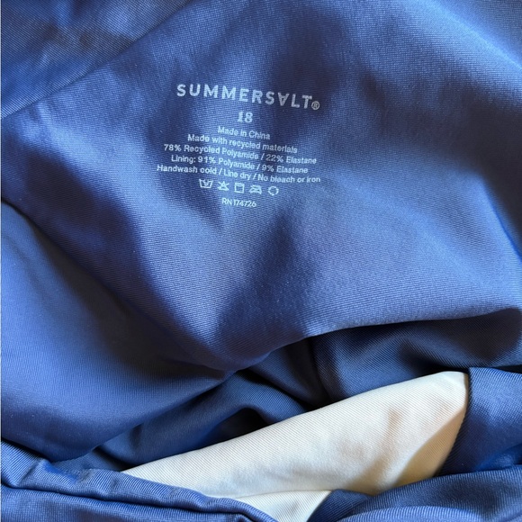 Summersalt The Stidestroke Navy One piece “Unicorn of Swimsuits” - Picture 3 of 3